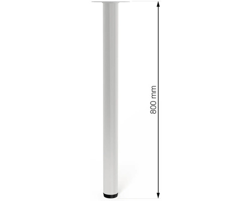 Kovová noha stolu, výška 800 mm
