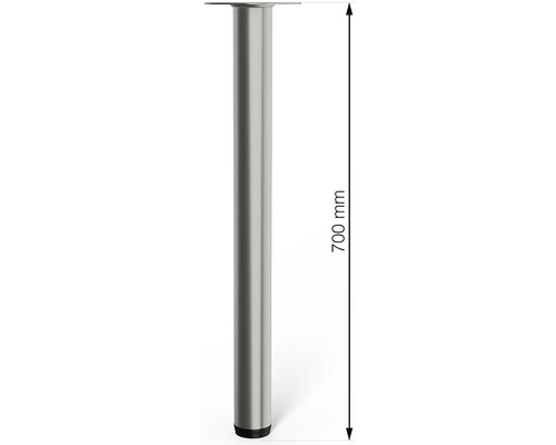 Kovová noha stolu, výška 700 milimetrů