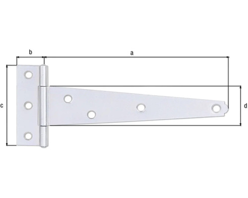 T-panty s montážními otvory a rozměry