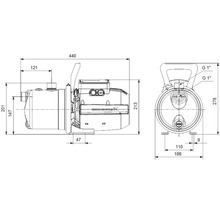 Rozměry zahradního čerpadla