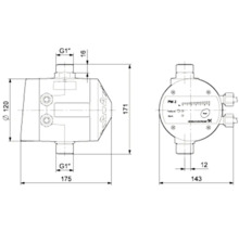 Jednotka Grundfos řídicí tlaková PM 2 1x 230 V-thumb-1