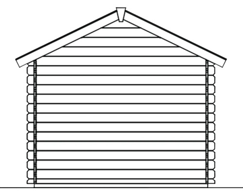 Obrázek dřevěného zahradního domku