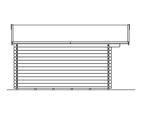 Obrázek zahradního domku ze dřeva