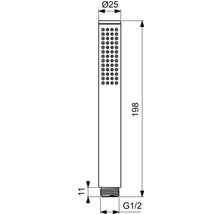 Sprchová hlavice Ideal Standard 25 x 25 mm zlatá BC774A2