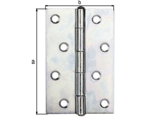 Kovové dveřní závěsy s rozměry