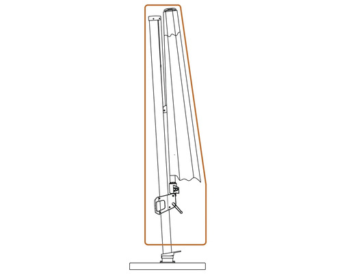 Obal na zahradní slunečník