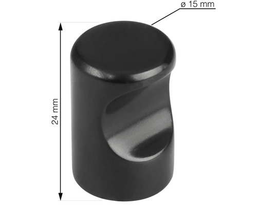 Kryt o rozměrech 15 mm v průměru a 24 mm na délku