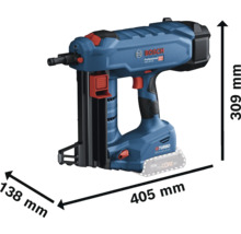Akumulátorová hřebíkovačka Bosch s rozměry