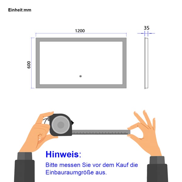 Návod k snadné instalaci produktu s měřením, značením, vrtáním, zatloukáním, zapojením a montáží.