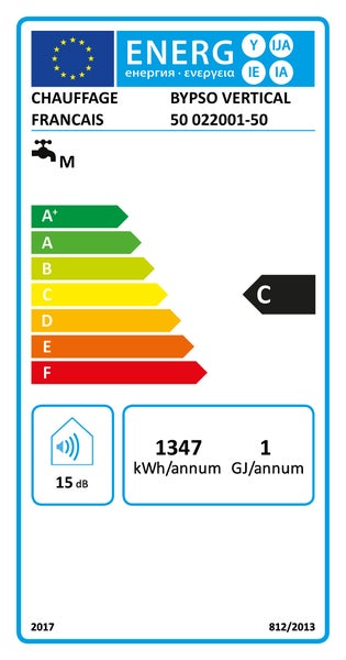 Energetický štítek pro BYPSO VERTICAL