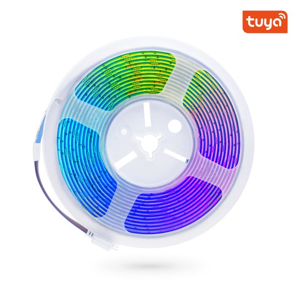 LED pásek na cívce kompatibilní s logem Tuya