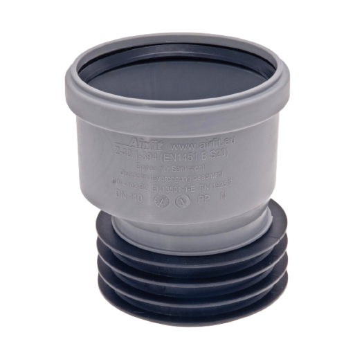 Přechodový konektor Airfit DN 110 pro sanitární použití
