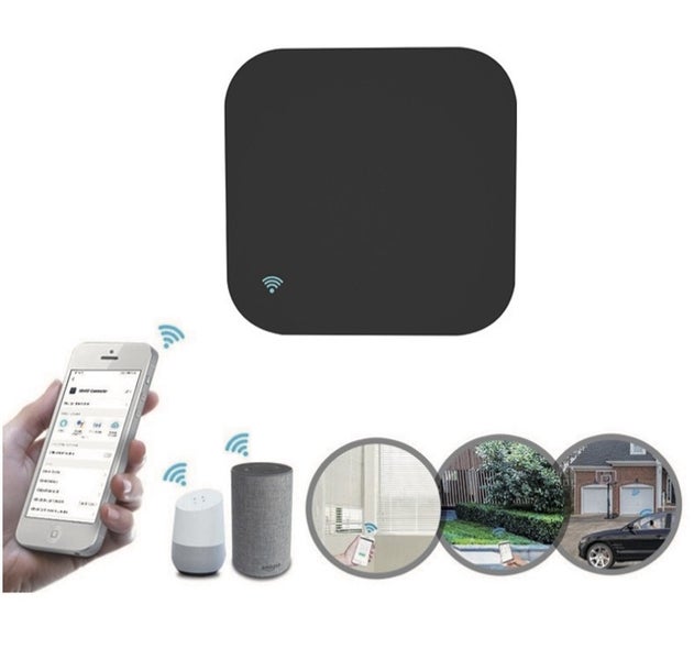 Chytrý domů Wi-Fi univerzální infračervené dálkové ovládání pro ovládání zařízení pomocí chytrého telefonu nebo hlasového asistenta.