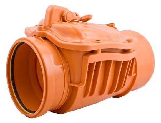 Zpětná klapka pro odpadní potrubí